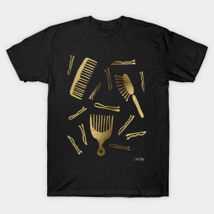 Good Hair Day Gold T-Shirt